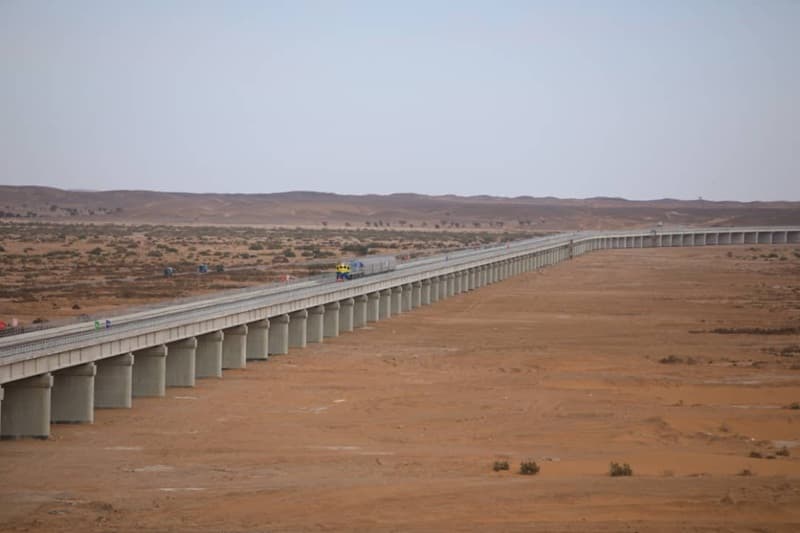 Algeria inaugurates the new Béchar–Tindouf–Gara Djebilet railway line - Gallery image 4